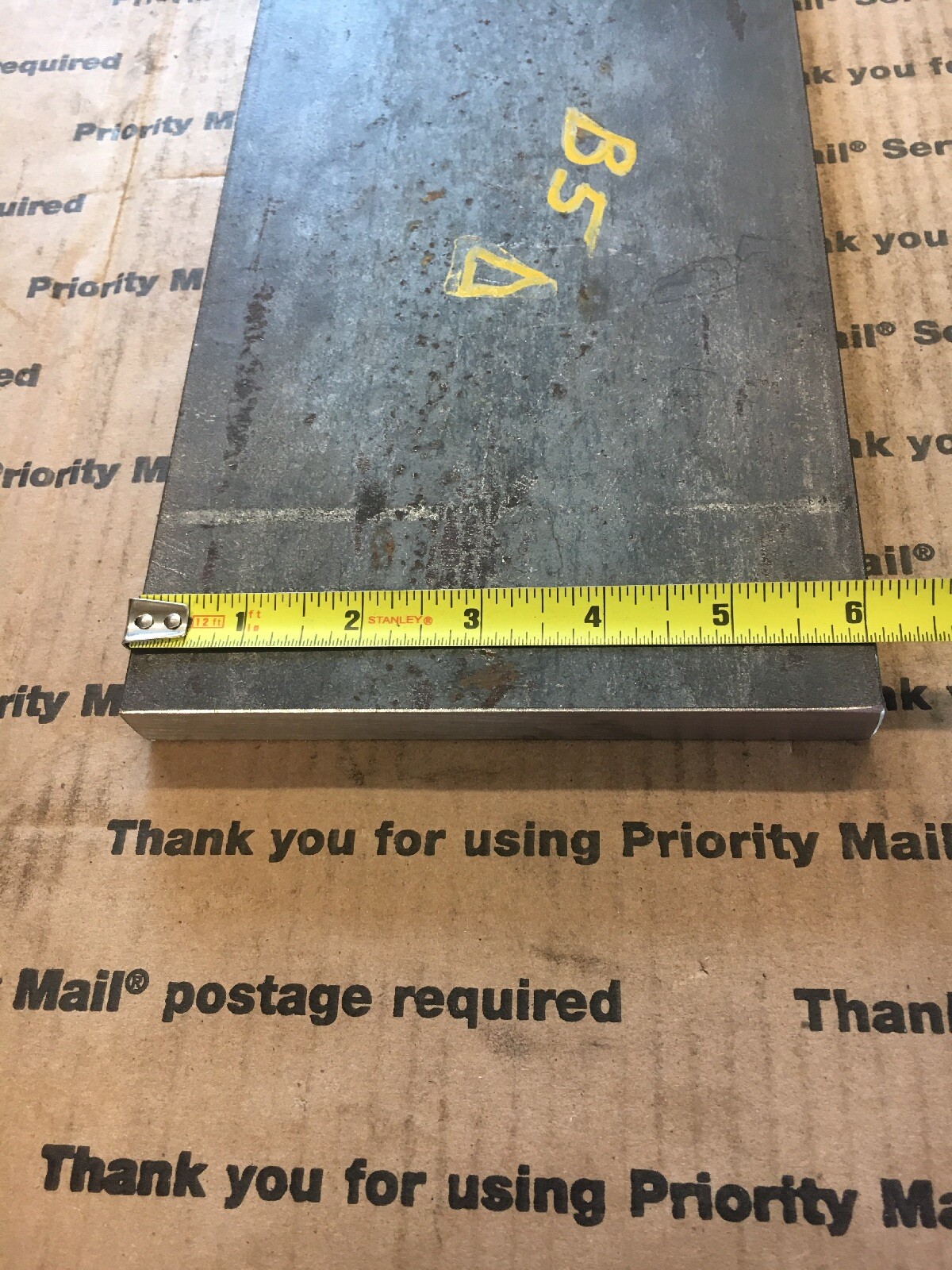 5/8 X 6 Flat Steel Bar Blacksmithing Welding Bracing Repair 12” L