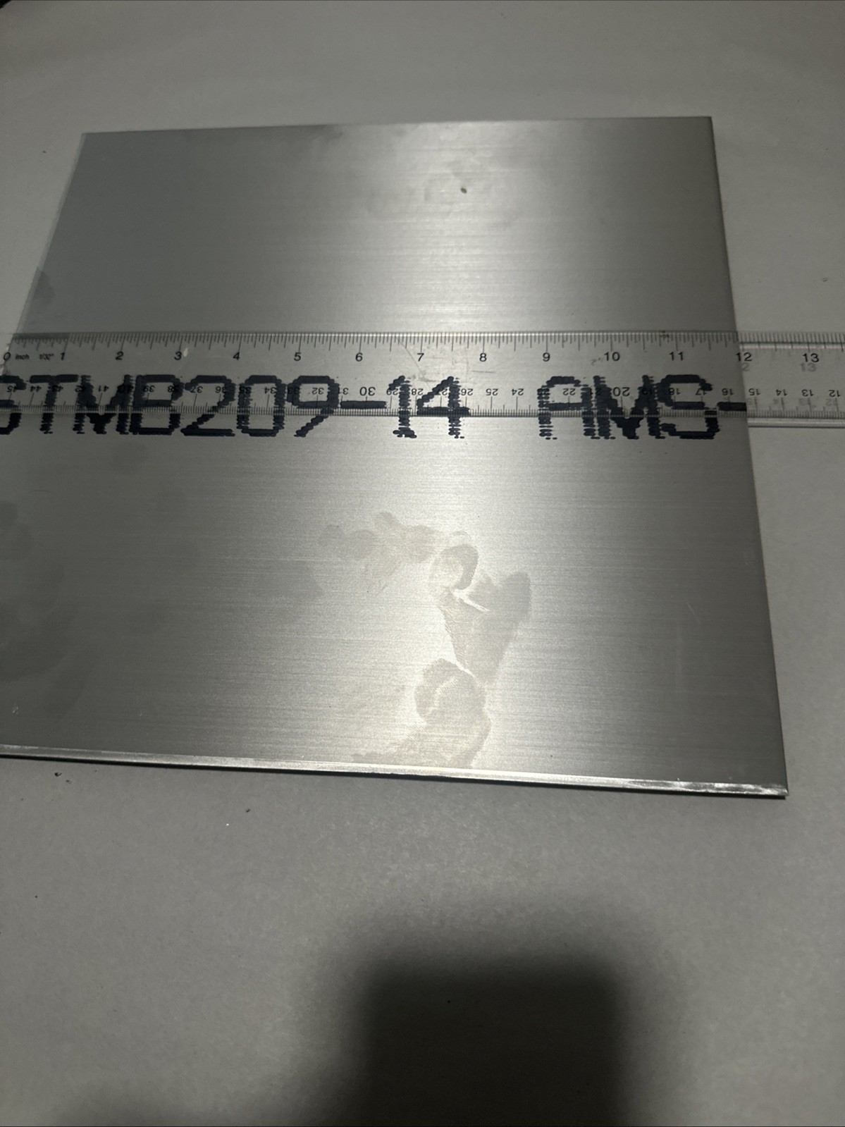 ASTM B209-14 Aluminum Plate 12” x 12” x 1/4” Open Box CNC Mill Stock
