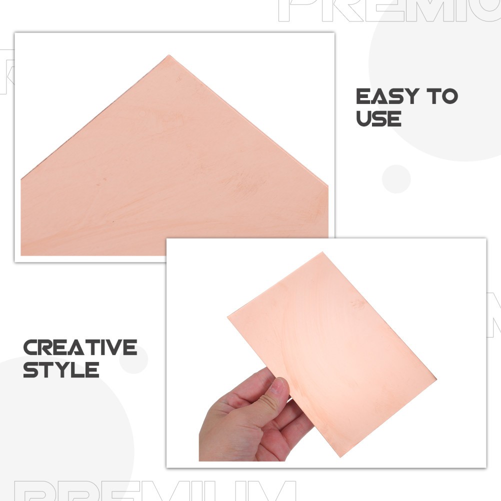 Metal Sheets for Jewelry Making Copper Sheeting Embossing Plate Art