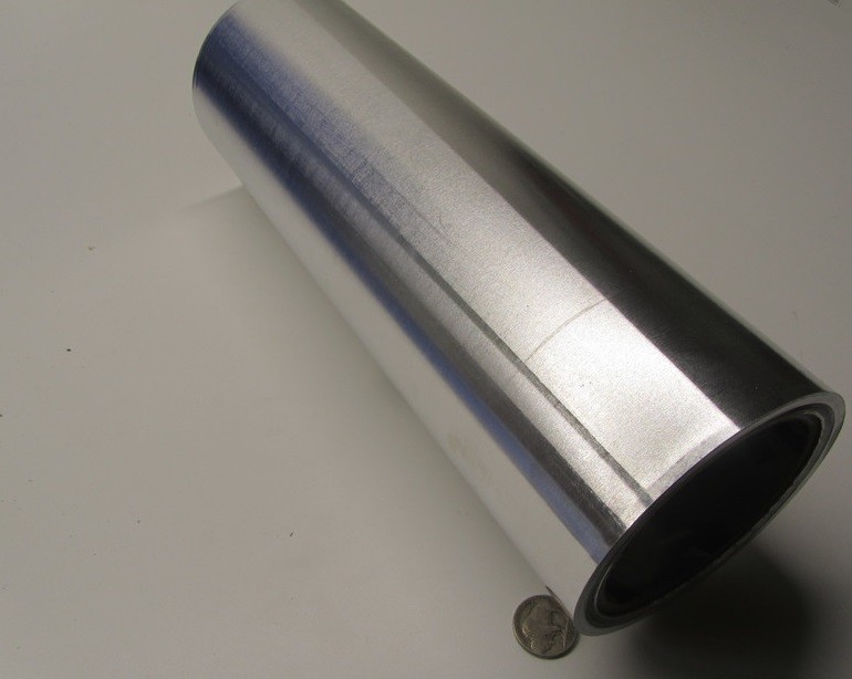 1100 Aluminum Foil (O) .005″ Thick x 12″ Wide x 50 Feet Long Roll