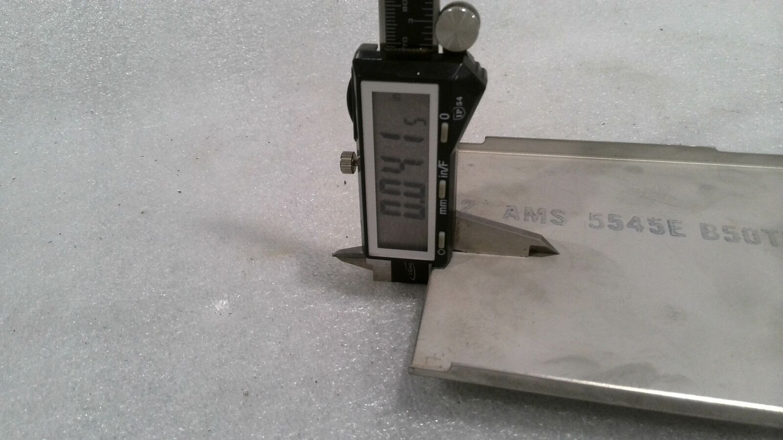 R41 RENE 41 PLATE 13-1/16″ OAL, 4-7/8″, 5-9/16″, .041″ THICK