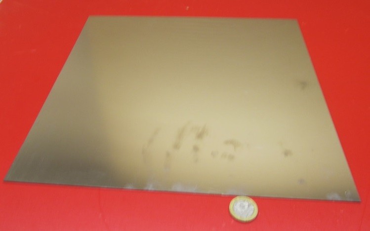 301 Stainless Steel Sheet Shim, .012″ (+/-.0010″) x 12.0″ x 1 Foot Length