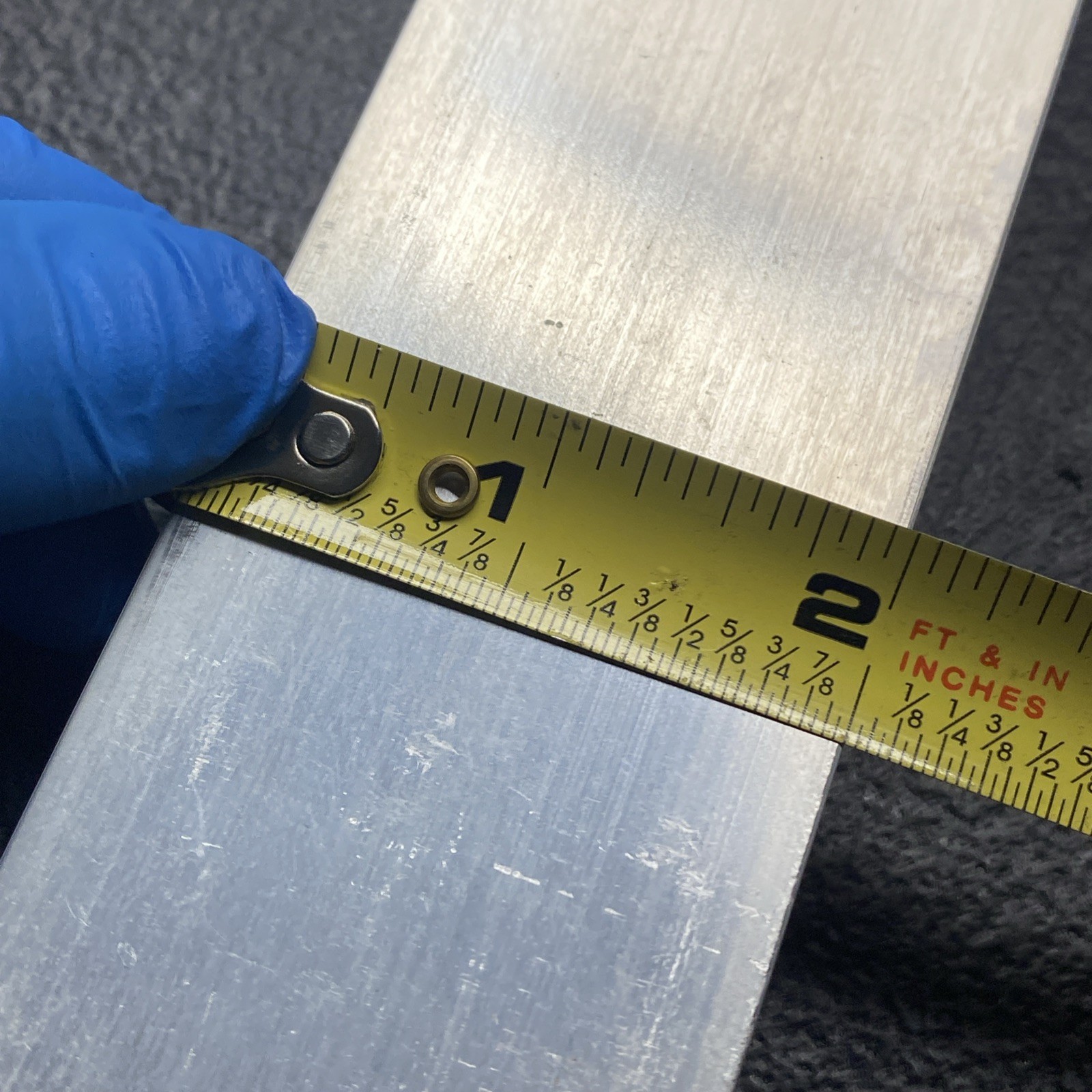 DOUYUDAO 1″ (25MM) X 2″(50MM) SQUARE ALUMINUM FLAT BAR 8″ LONG 6061 ALUMINUM …