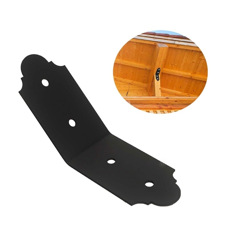 4pcs Metal Bracket Joint “Corner Mounting Support Bracket with 135 Degree Angles
