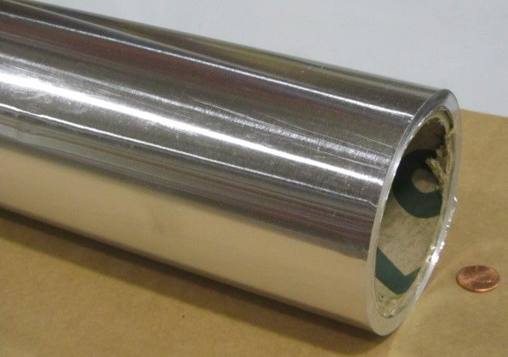 1100 Aluminum Foil (O) .005″ Thick x 36″ Wide x 50 Feet Long Roll