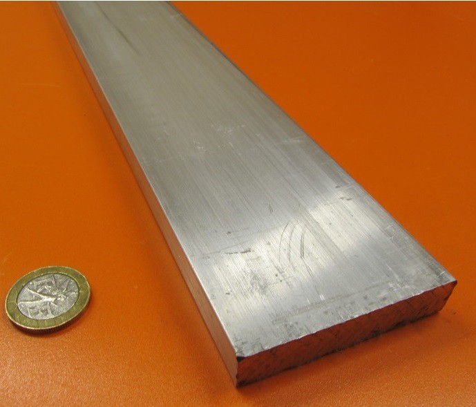 2024 T351 Aluminum Bar, 1/2″ (.500″) Thick x 2.50″ Wide x 24″ Length