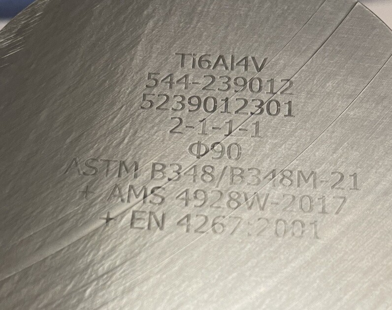 Titanium Ti6Al4V GRADE5 Ø90x102mm Round Material Round Bar Rod Solid Material