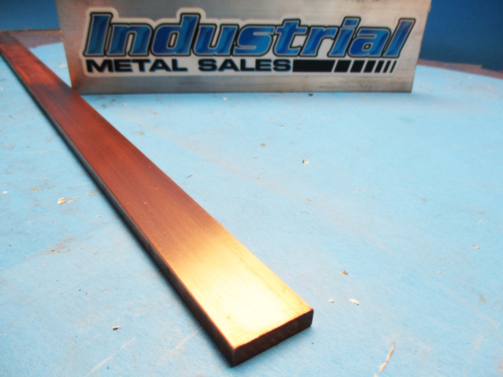 110 Copper Flat Bar 1/4″ x 1″ x 36″-Long — .250″ x 1″ Copper Bar