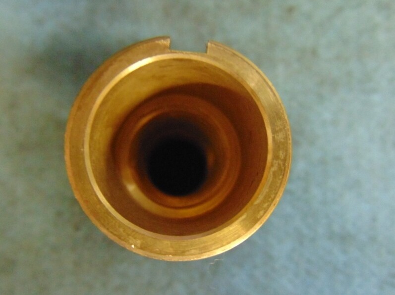 BRONZE BUSHING / NUT WITH KEY WAY 1/4″ X 1/8″, O.A.L. 3-13/16″, O.A.D. 1-9/16″