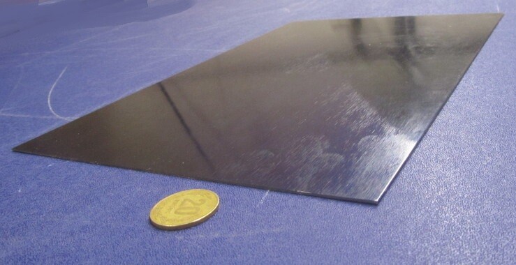 1095 Full Hard Spring Steel Shim 0.007″ Thick x 8.0″ Width x 12″ Length