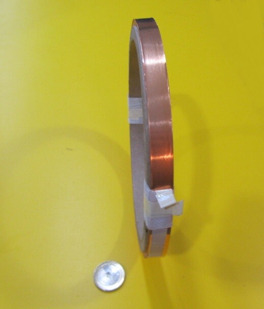 110 Copper Foil Soft Temper .003″ Thick x 1/2″ Wide x 100 Foot Length