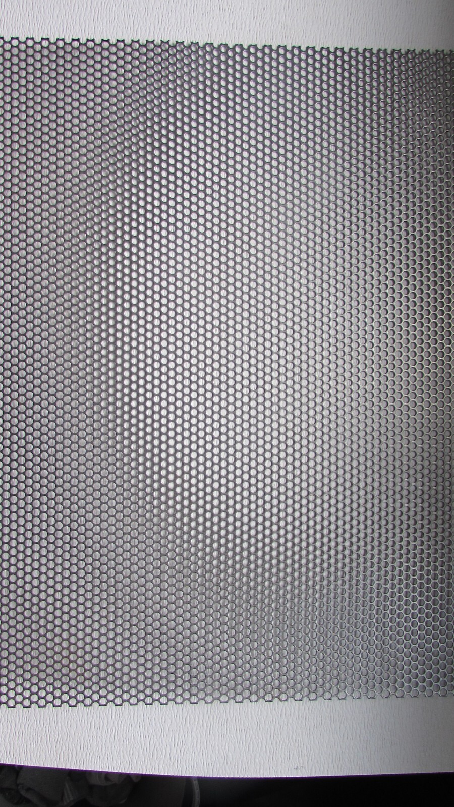 ==1/4″HOLES –20GA. –11-1/4″ X 8-1/4″ .– STAINLESS PERFORATED SHEET==