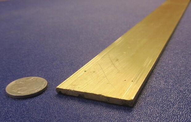 360 Brass Flat Bar 1/8″ Thick x 1 1/2″ Wide x 48.0″ Length