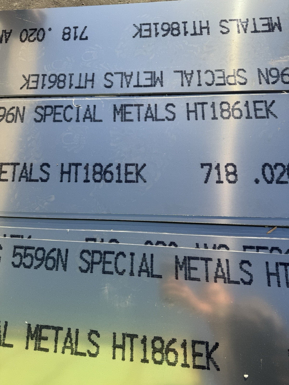 Inconel 718 Sheet 12″ x 24″ x .020″