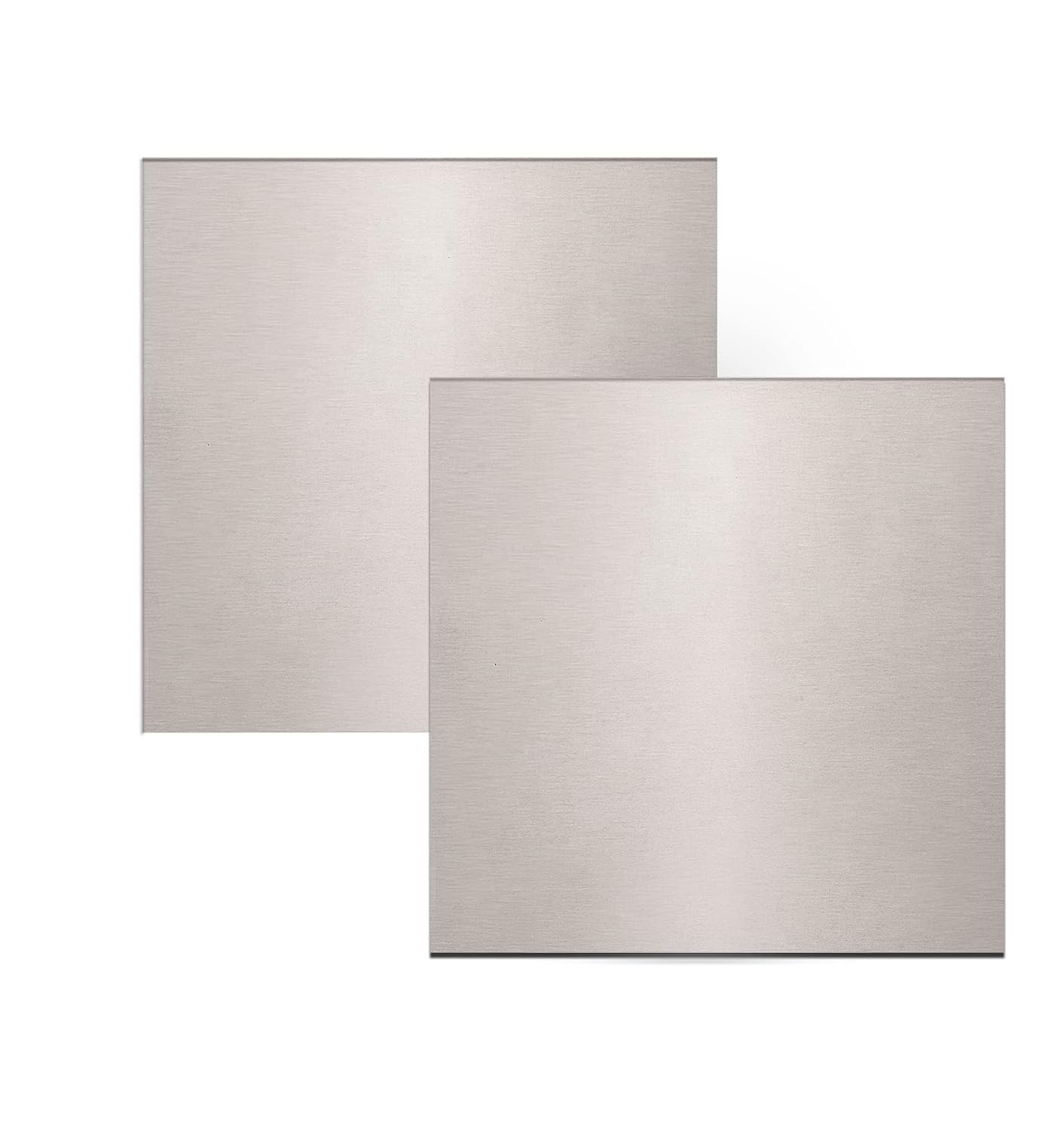Titanium Plate Sheet – 3.94” x 3.94” x 0.04″, Titanium Metal Sheet, 2 PCS T…