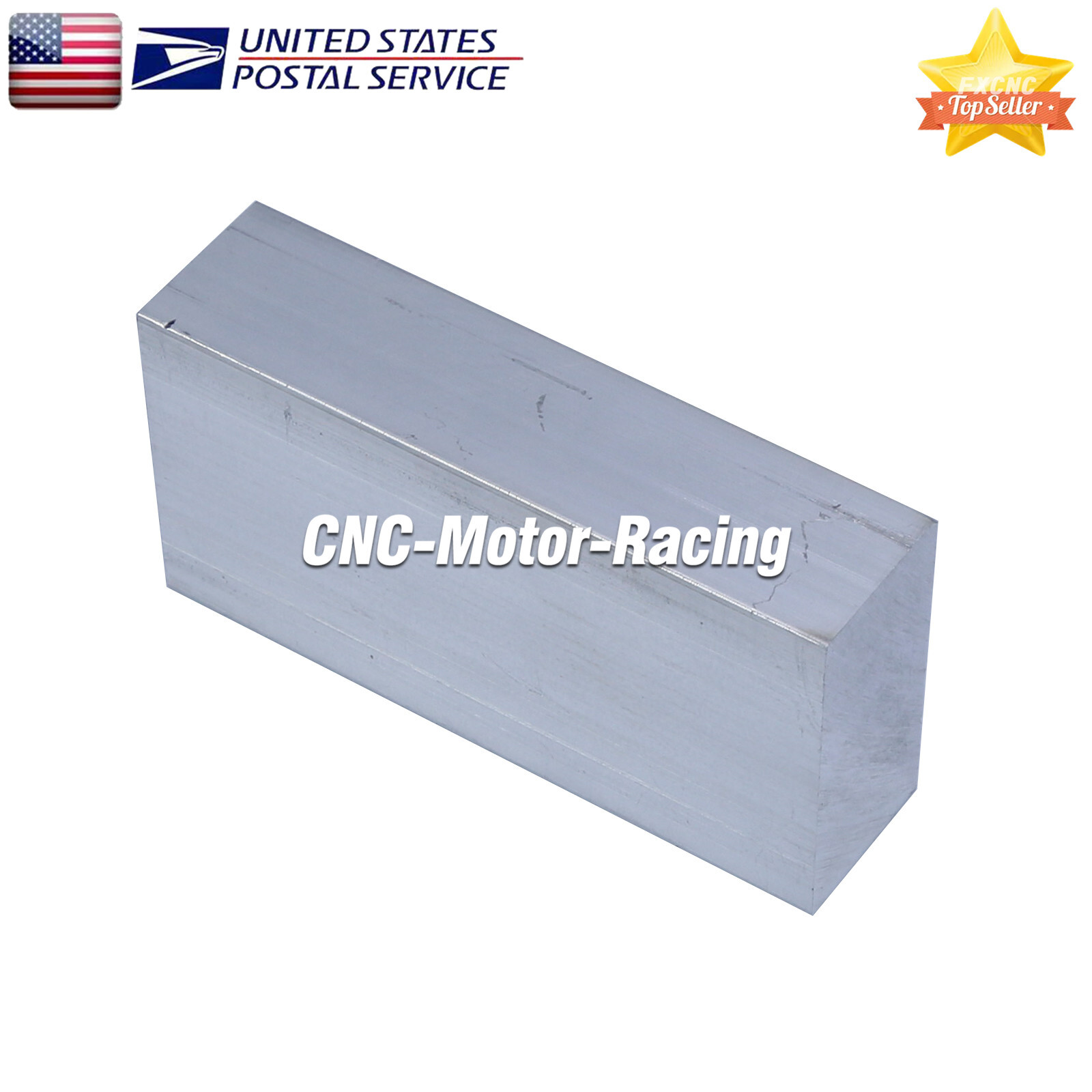 Aluminum Raw Material Flat Plate Sheet Long 100mm/3.94inch Thick 25mm/0.98″ USA