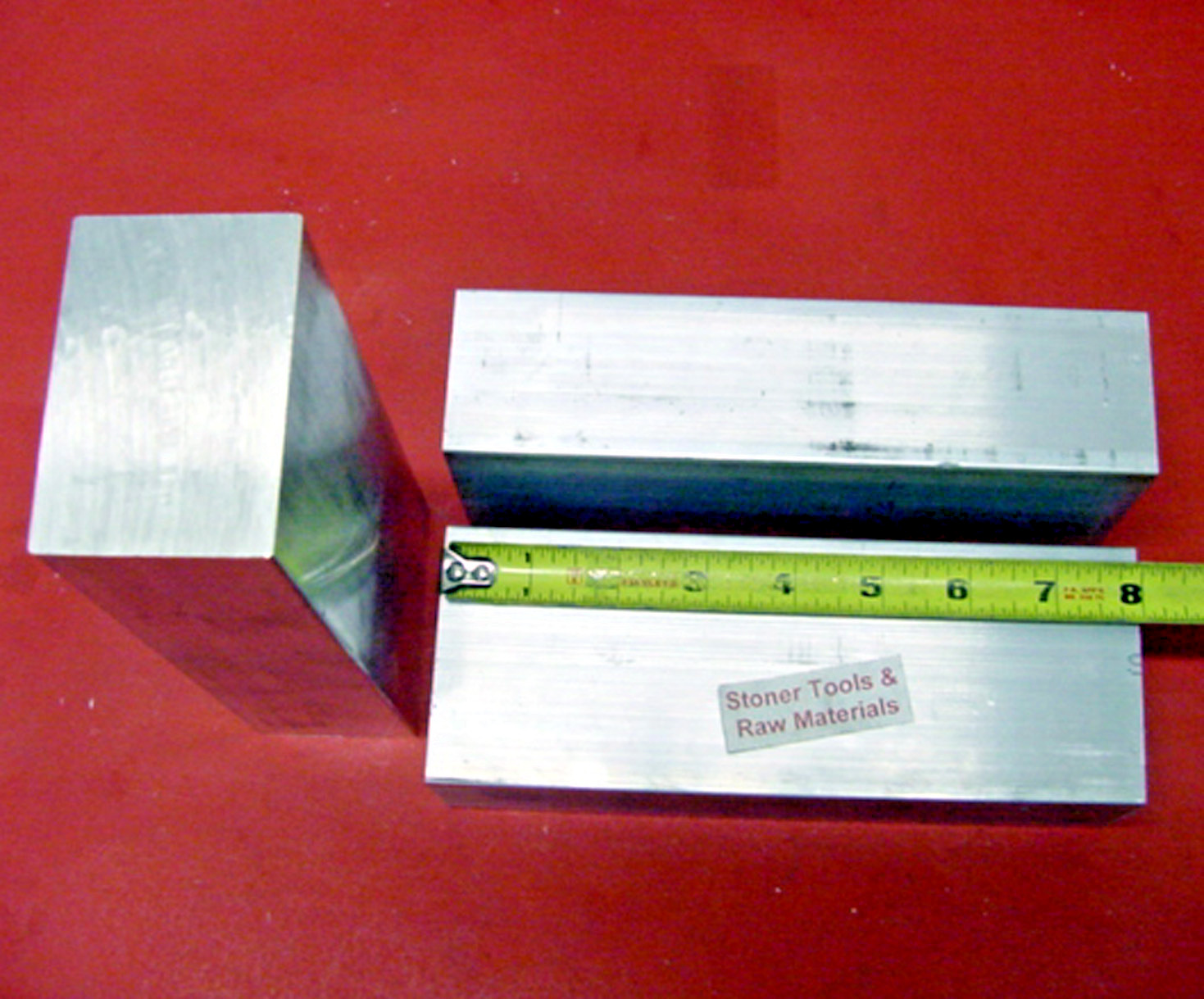 3 Pieces 1-1/2″ X 2″ ALUMINUM 6061 FLAT BAR 8″ long Solid T6 Mill Stock 1.5″x 2″
