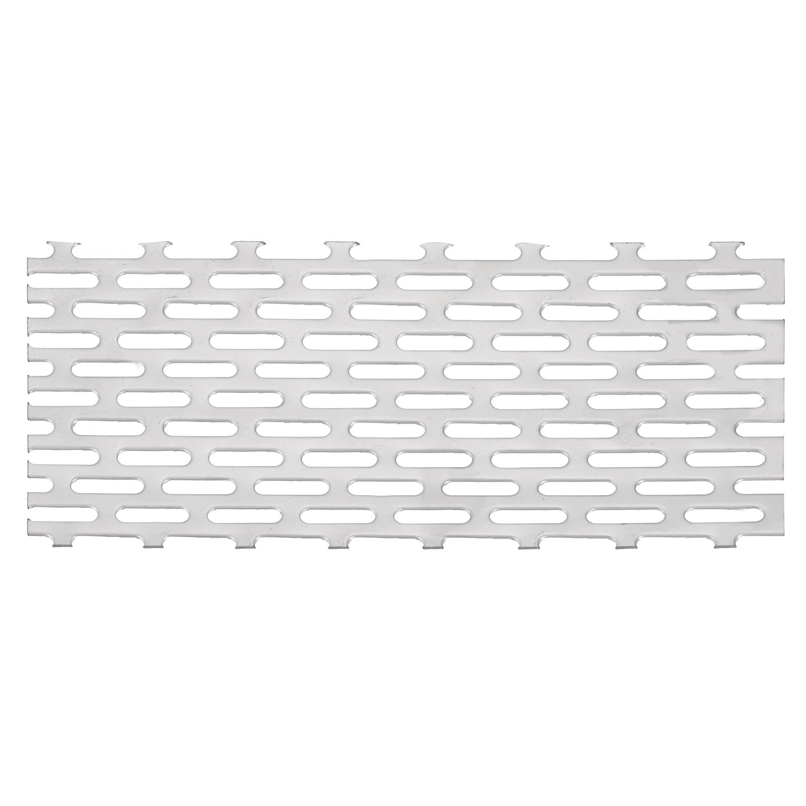 7.9″ x 3.9″ Perforated Metal Sheets, 19Ga 0.24″ Oval Hole Mesh