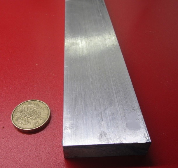 2024 T351 Aluminum Bar, 1/2″ (.500″) Thick x 1 3/4″ Wide x 36″ Length
