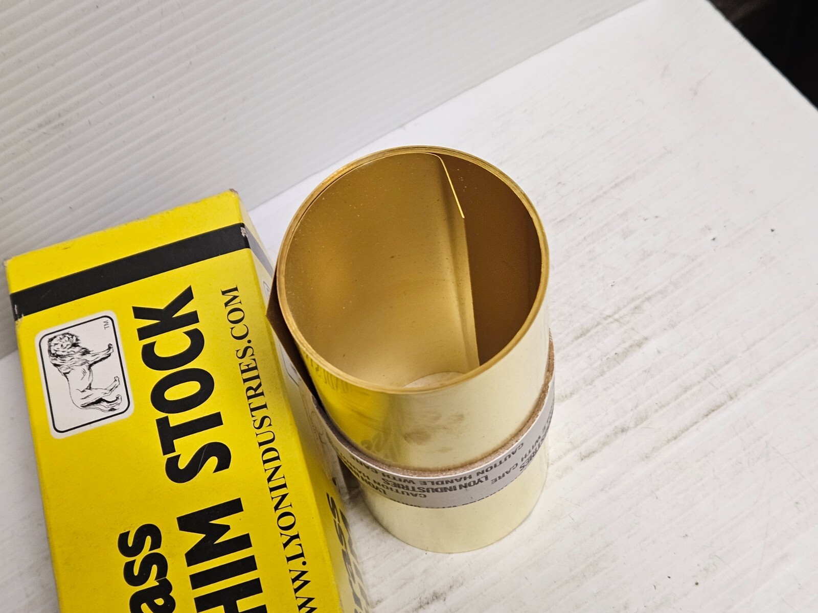 NEW LYON INDUSTRIES BRASS SHIM BRX-9 87301 .009″ X 6″ X 60″