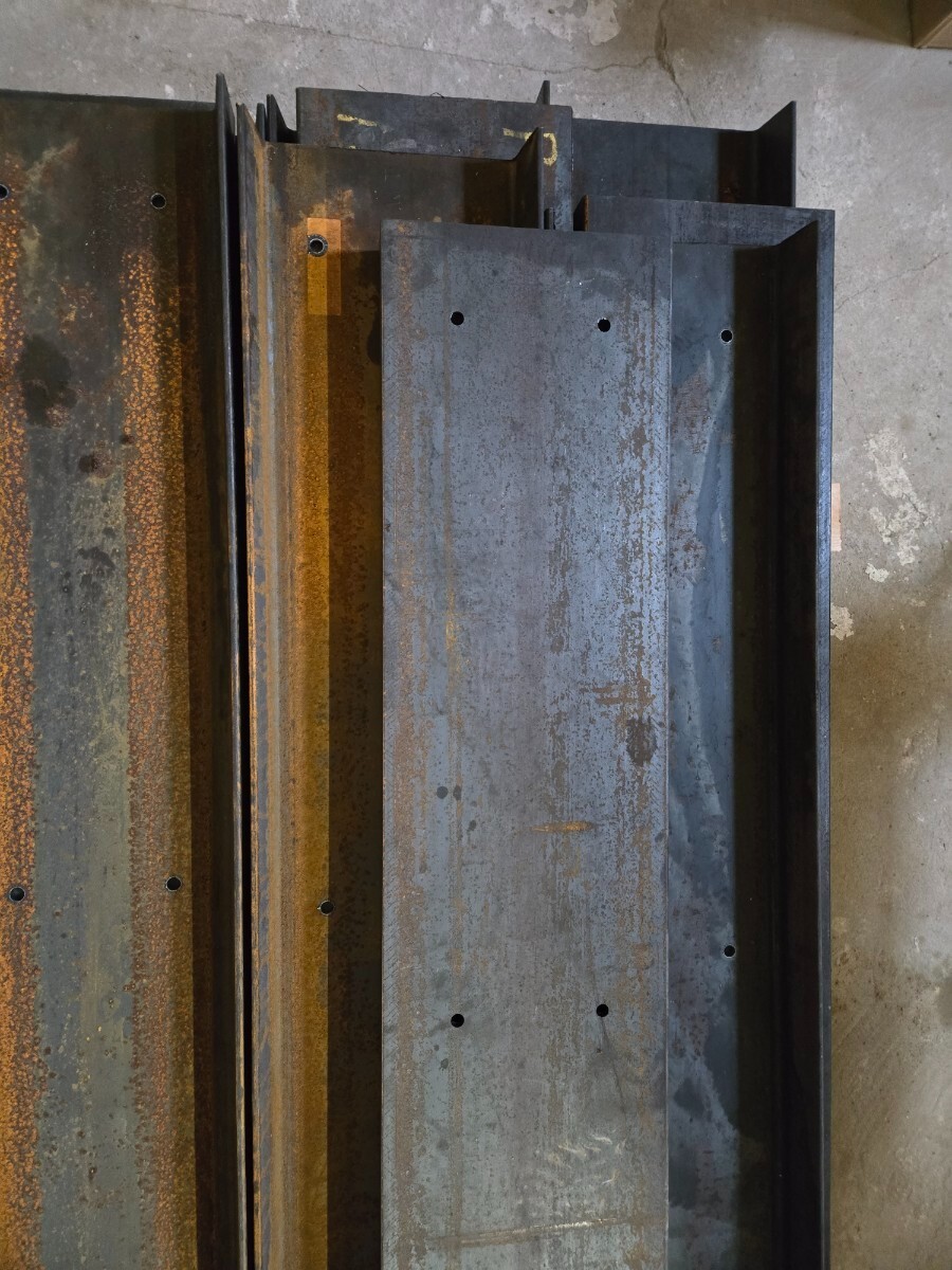 120″ Length x 3″ Wide x 12″ Height x 1/3″ Thick Steel C-Channel NEW STEEL (10X)