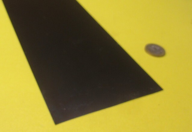 1095 Hard Blue Tempered Spring Steel Shim .015″ Thick x 4.00″ Wide x 48″ Long