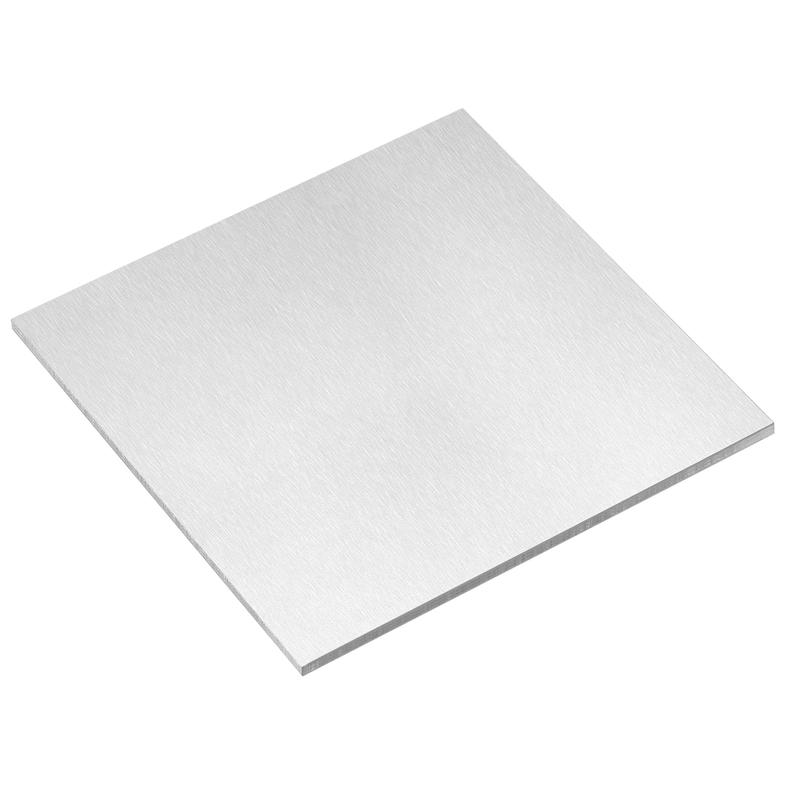 uxcell 6061 Aluminum Sheet, 100mm x 100 x 100 x 5mm, Silver Tone
