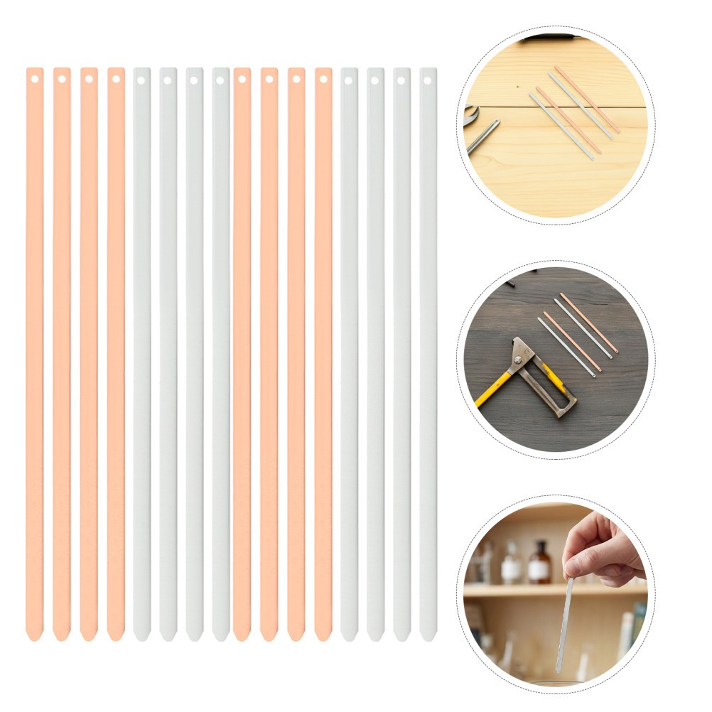 20 Pairs Durable Zinc Copper Anode Strips for Hands on Fruit Battery Science Kit