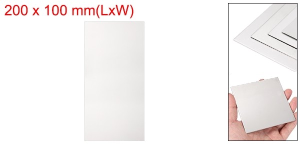 200x100x0.6mm Pure Grade TA1 Titanium Plate Sheet Titanium Metal Sheet