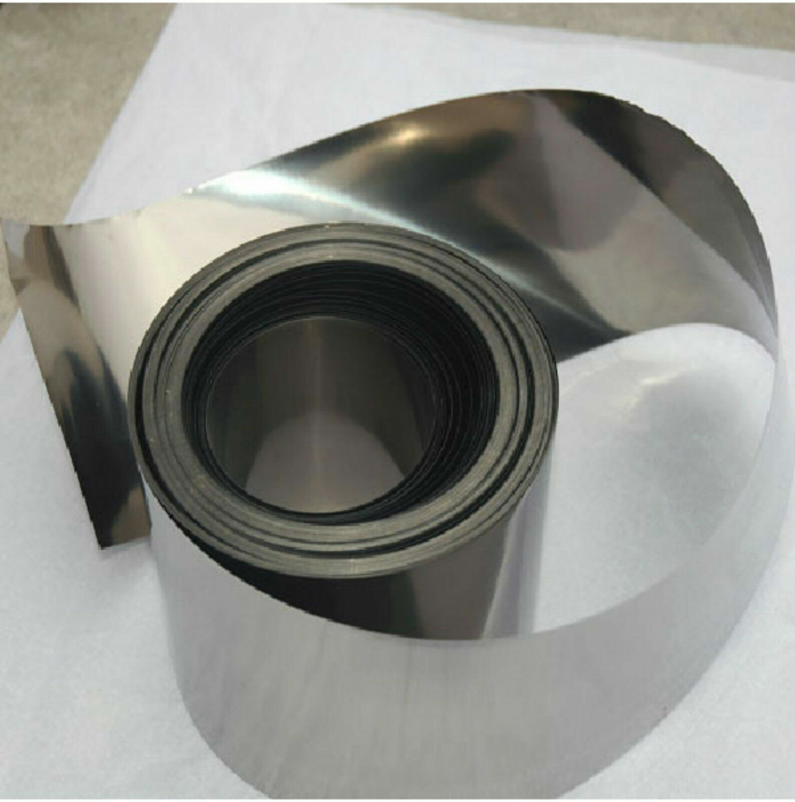 High Purity 99.96% Pure Nickel Ni Foil Thin Sheet 0.2 x 100 x1000 mm， 4″ x 40″