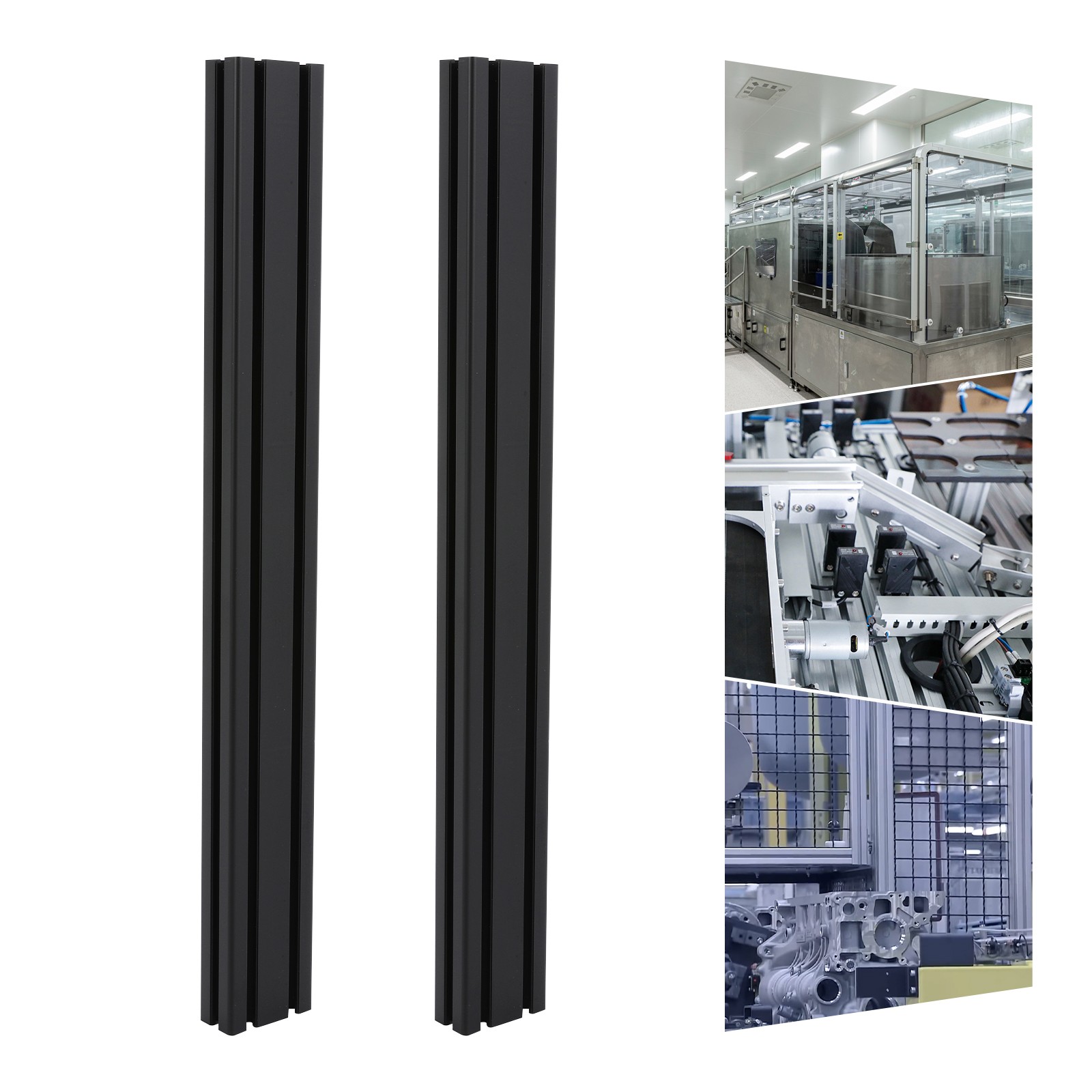 Aluminum Profile, T-slot Aluminum Profile, 2-Pack T-slot Aluminum Profiles