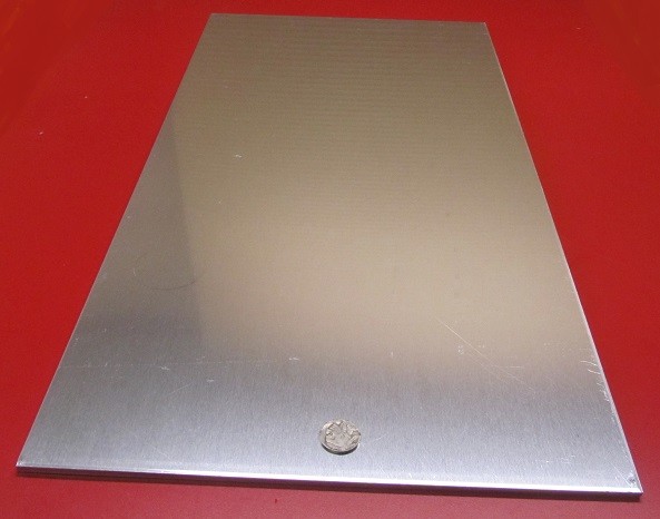 2024 Aluminum Sheet, T3, .190″ Thick x 12.0″ Width x 24.0″ Length
