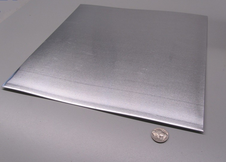 1100 Aluminum Sheet Softened (O) .050″ Thick x 12.0″ Wide x 12.0″ Long