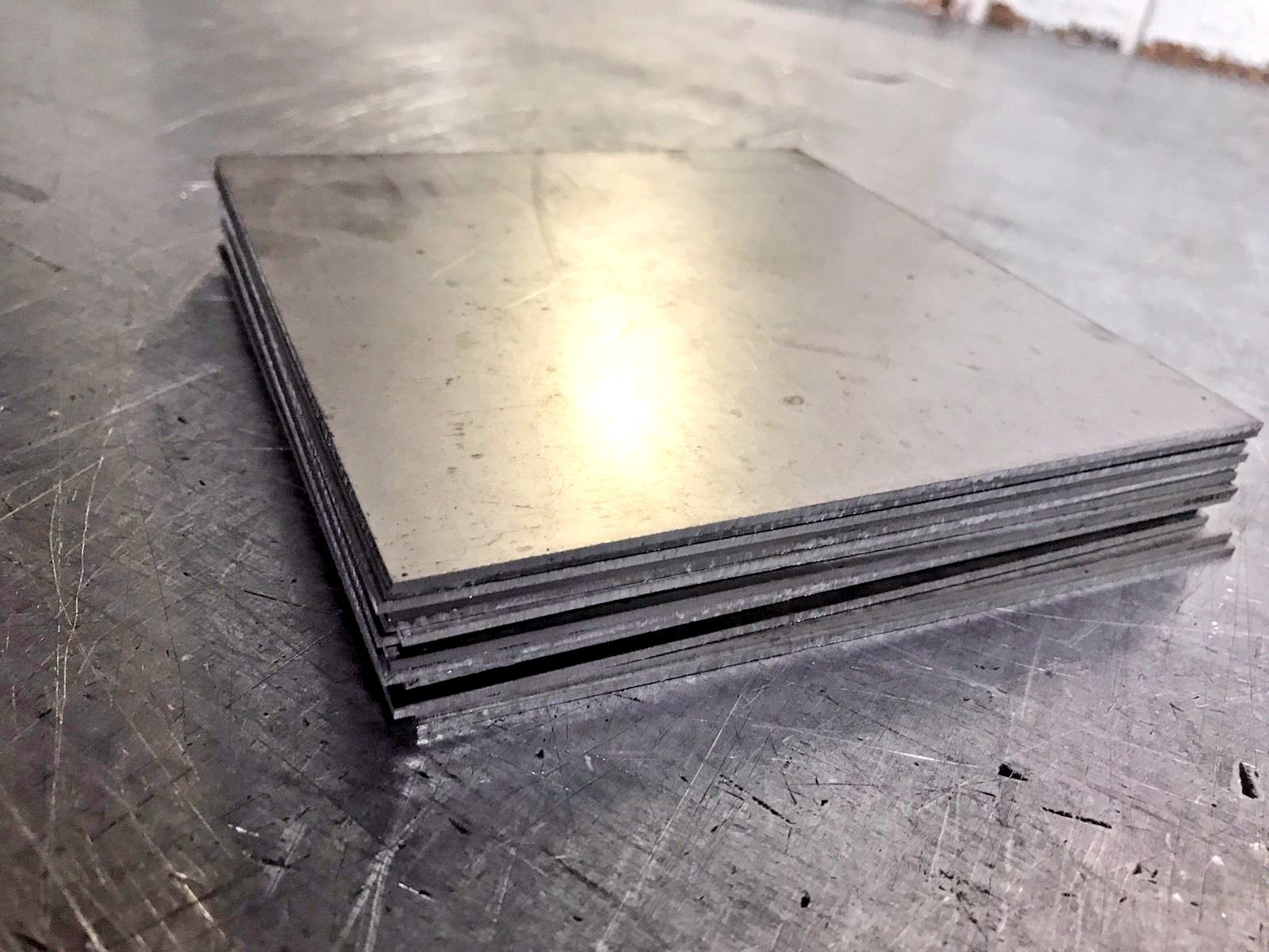 Titanium Plate 6AL4V 6″ x 6″ x .063″
