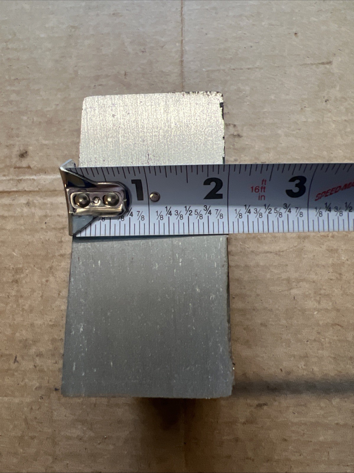 2 X 4 THICK BLOCK 3 3/4″ Steel Bar Target Plate Blacksmith Bench Hammer Plate
