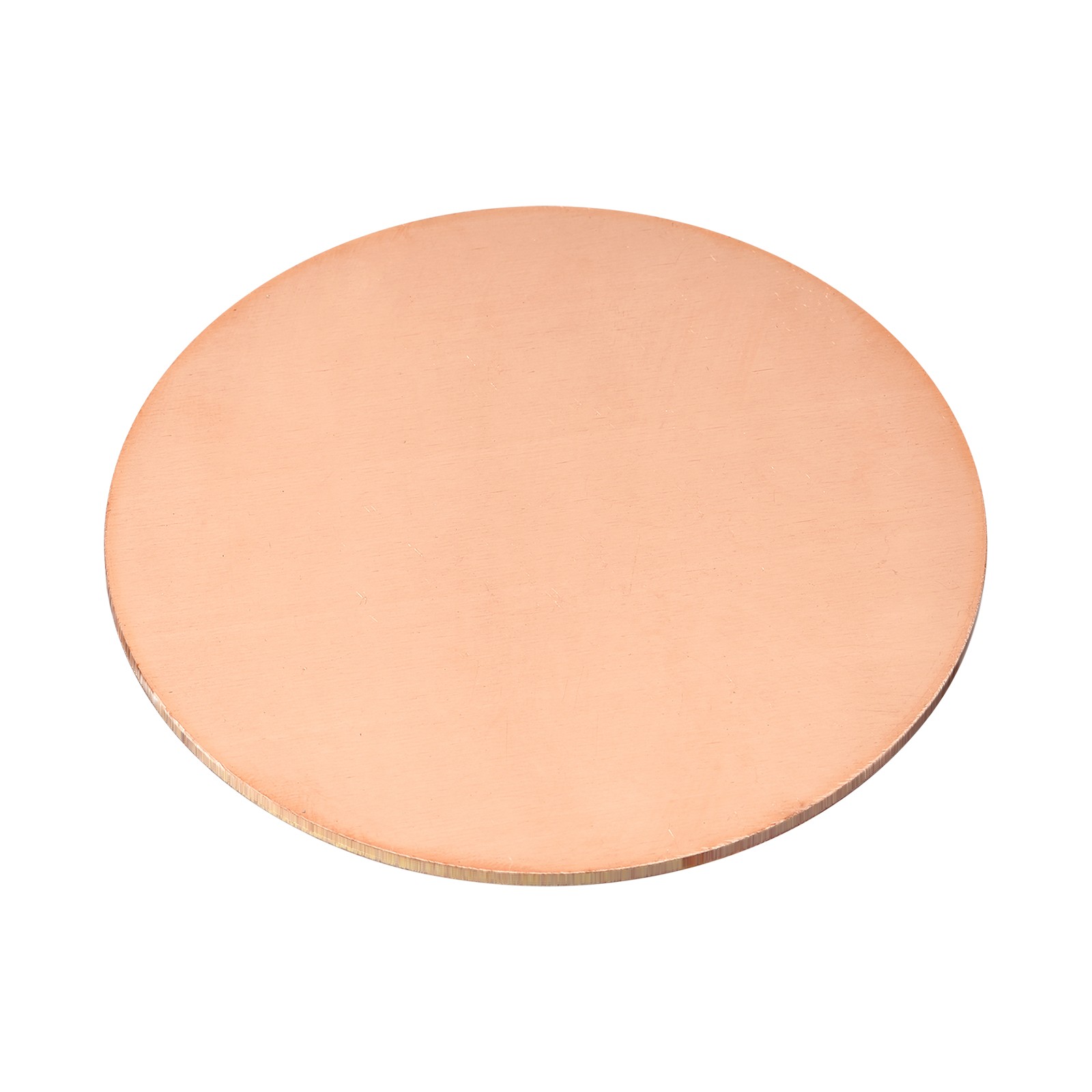 Pure Copper Sheet, 3 5/16″ x 0.08″ 12 Gauge T2 Copper Metal Round Plate
