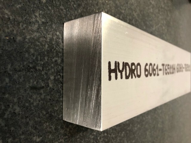 1-1/2″ X 3″ ALUMINUM 6061 FLAT BAR SOLID 12″ Long Bar Stock