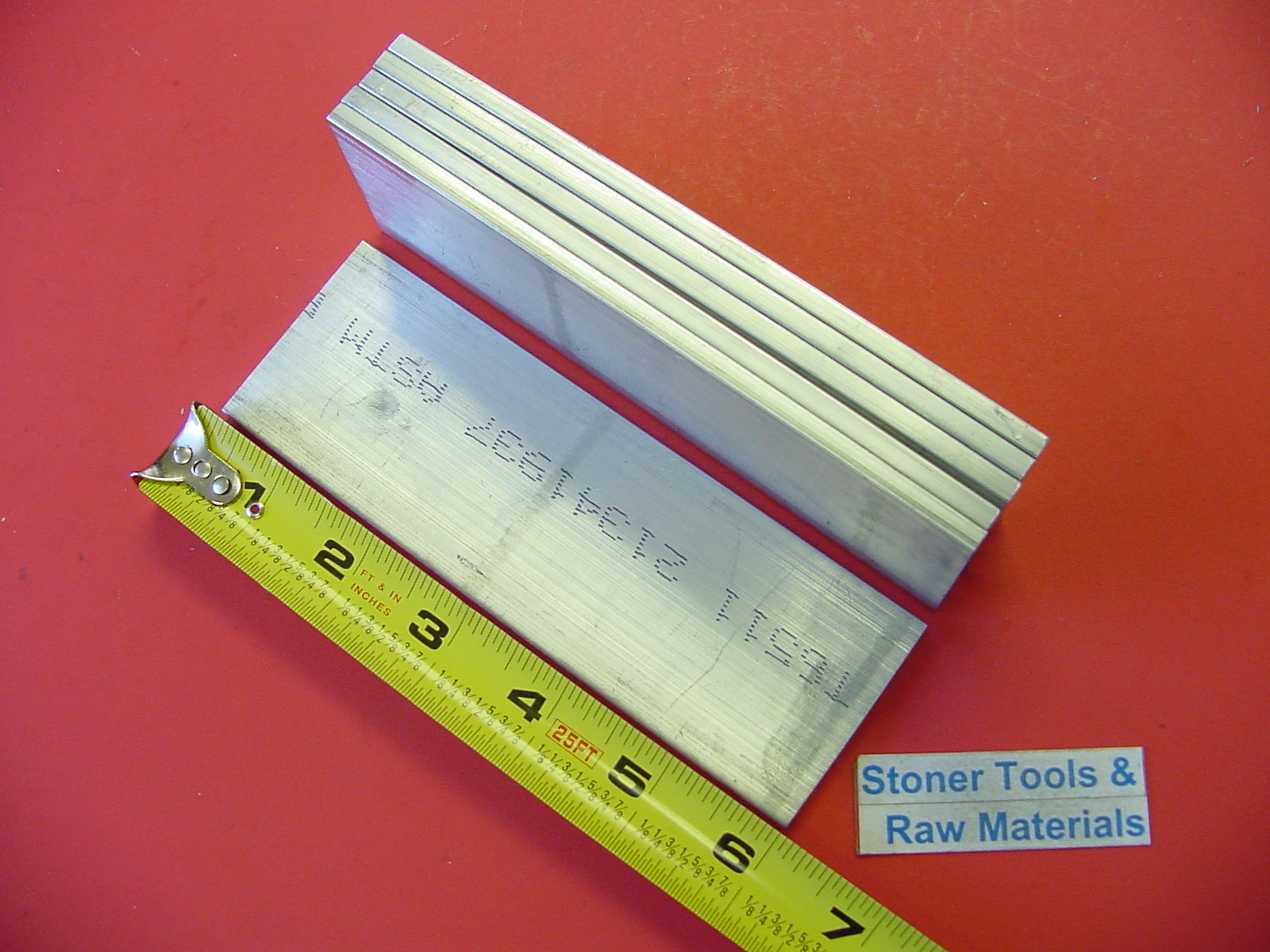 6 Pieces 3/16″ X 2″ ALUMINUM 6061 FLAT BAR 6″ long T6511 Extruded Mill Bar Stock