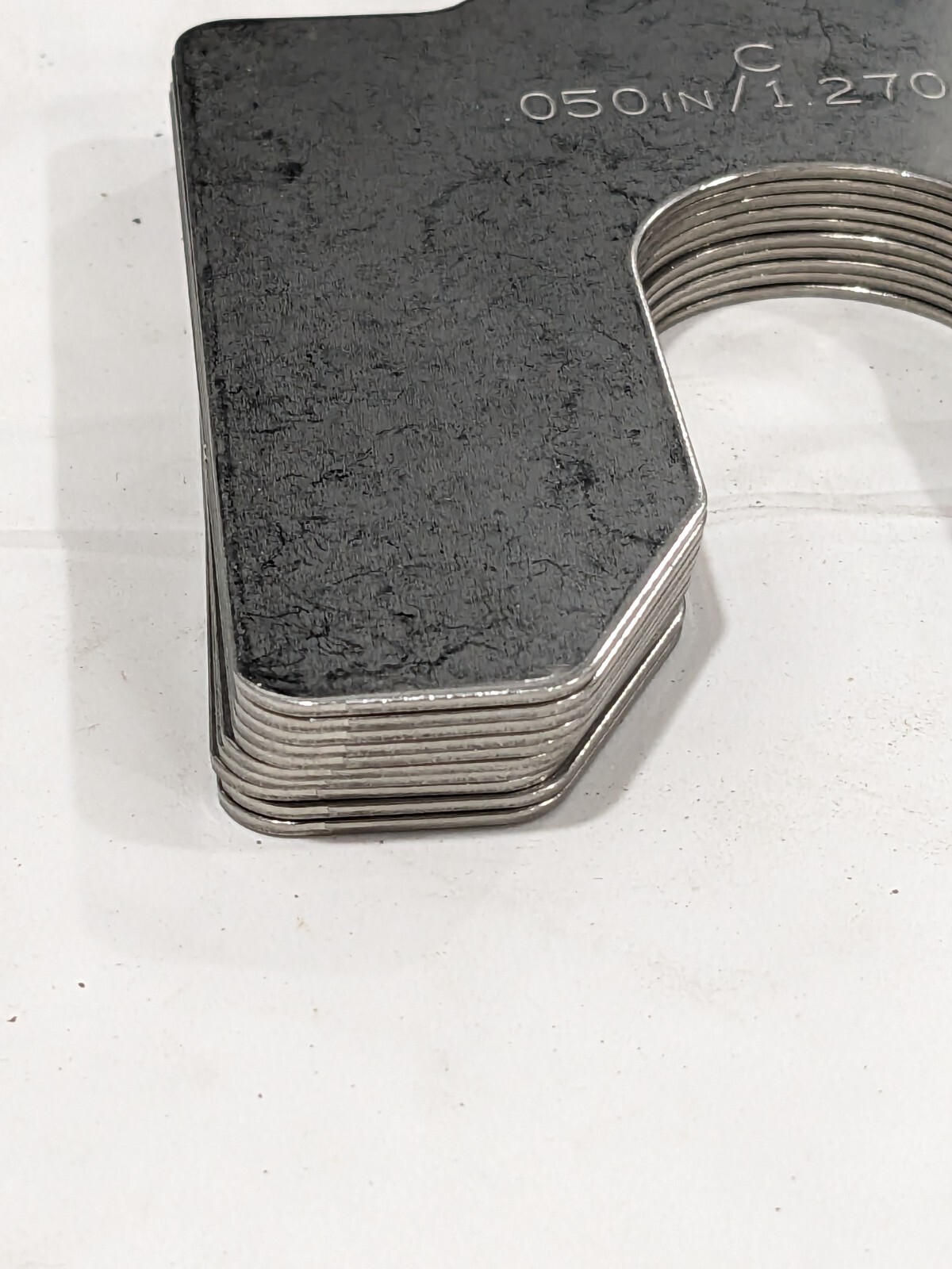 Maudlin Products Slotted Shim C-4 X 4″ X 0.050″, Qty 10 MSC050-10
