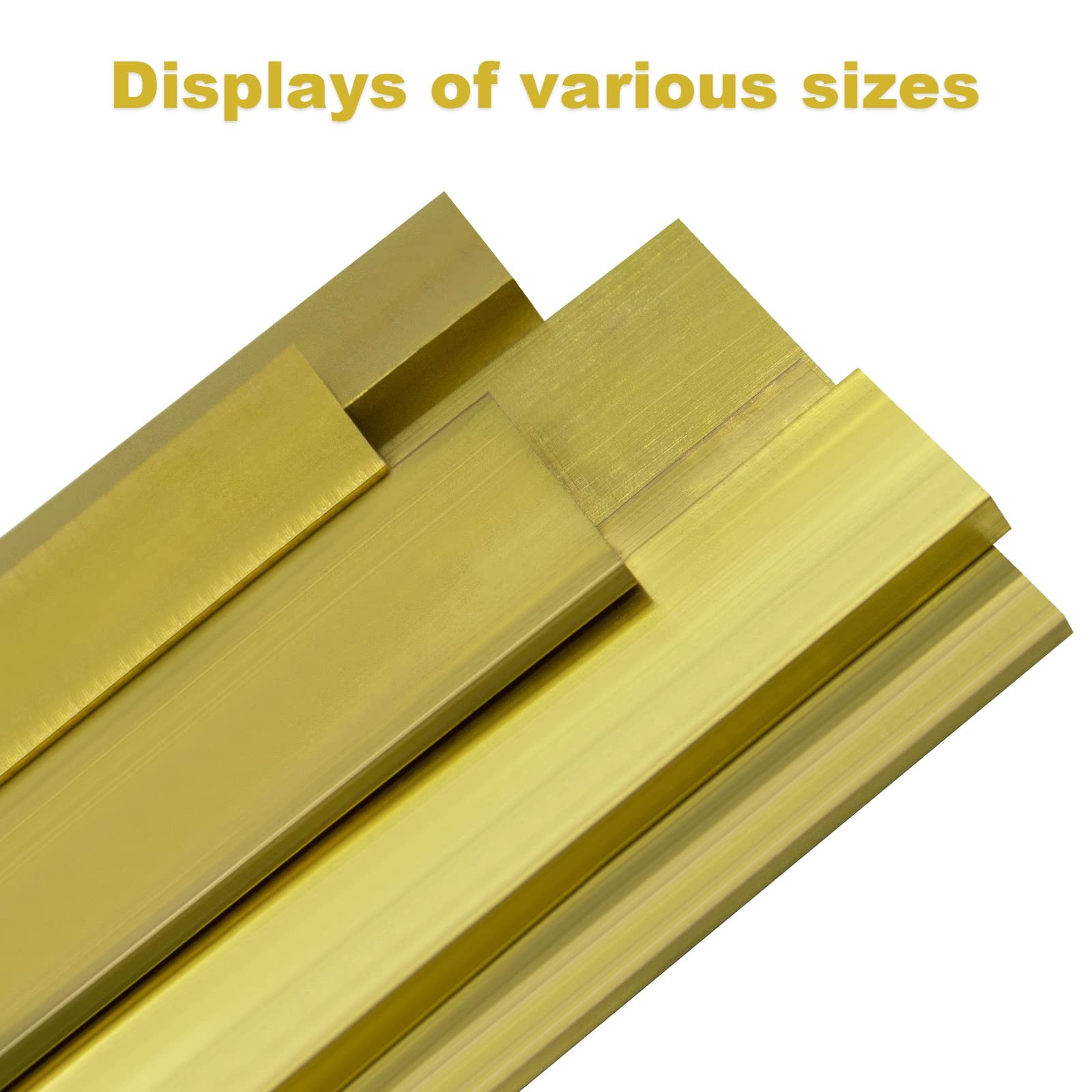 1″ x 1″ C360 Brass Square BAR 5″ Long Solid 1.00″ Flat Mill Stock H02