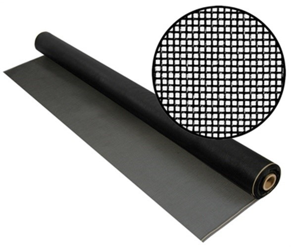 Phifer Wire 36 in. W x 100 ft. L Charcoal Fiberglass Screen Cloth – Open Box