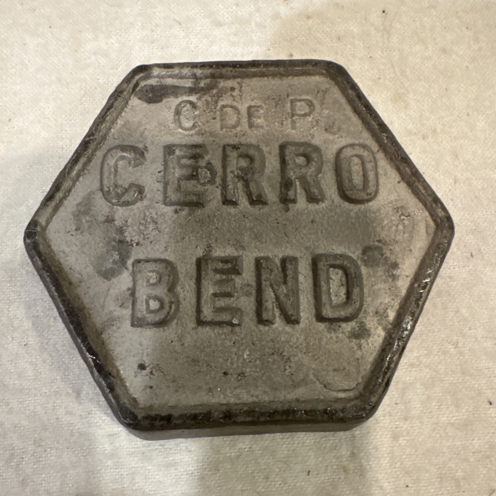 1 Lb. 13 oz. Cerro Bend 158 Fixturing Alloy Low Melting (K26JJ)