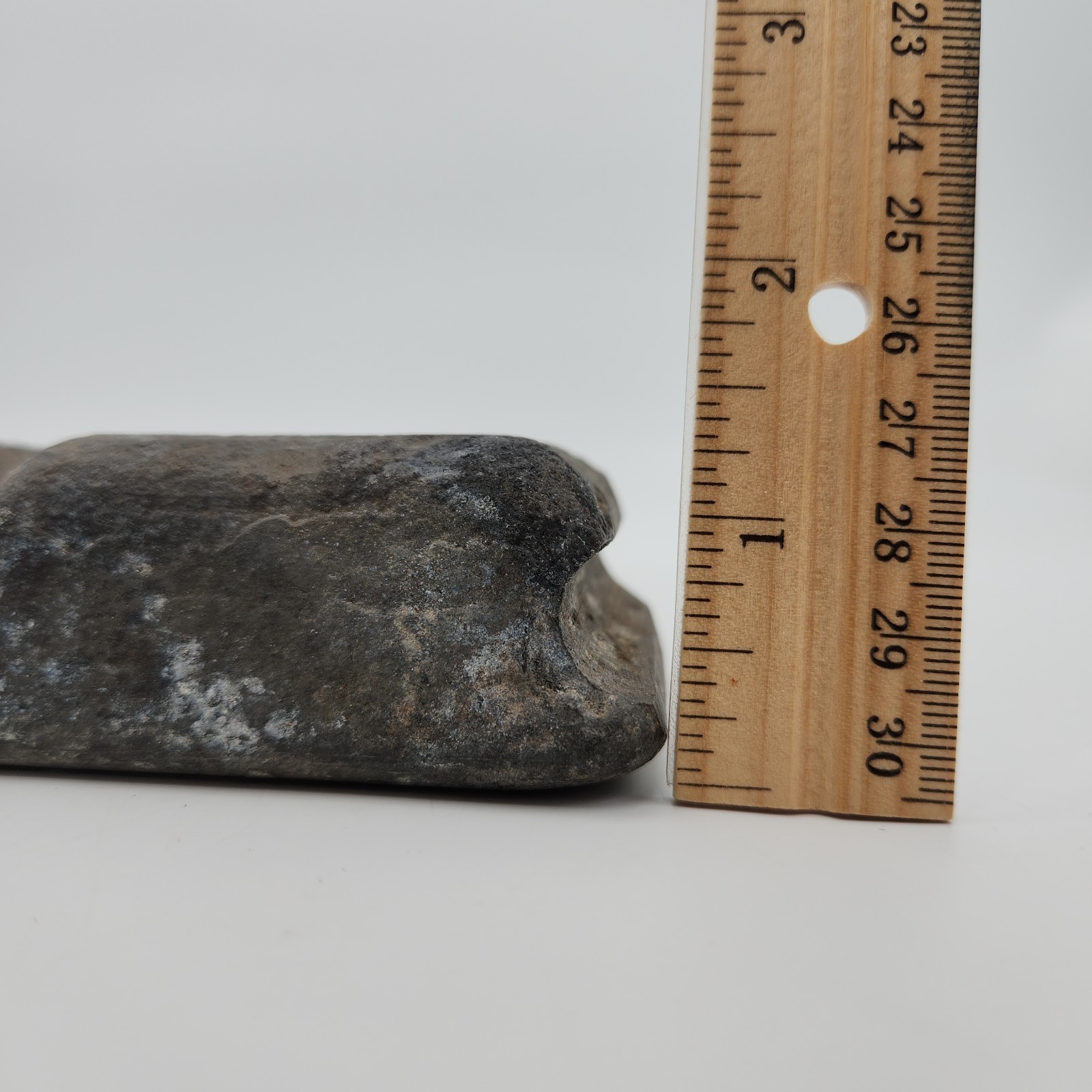 Vintage Apex Smelting Co. Zinc Ingot Bar 8.5 lbs Old Foundry Metal Casting