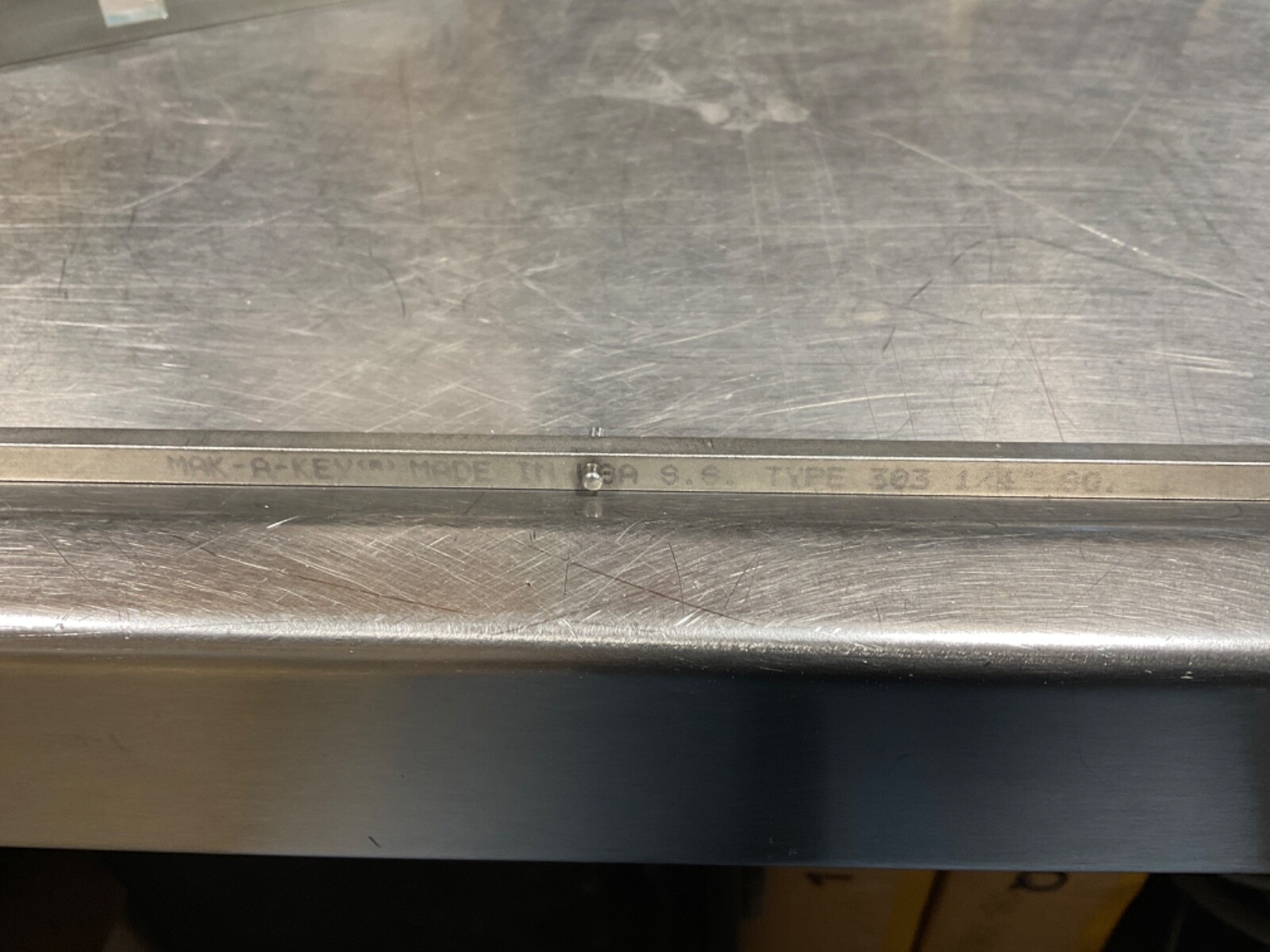 Mak-A-Key Key Stock 1/4 SQ NEW
