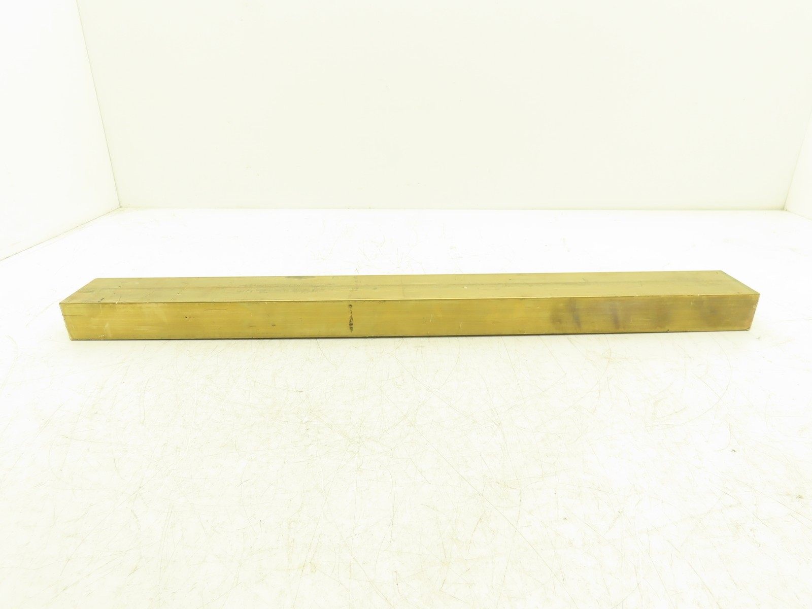 360 Yellow Brass Stock Rectangle Flat Bar 1-1/2″x 2-1/2″x 25″L 28.5lbs
