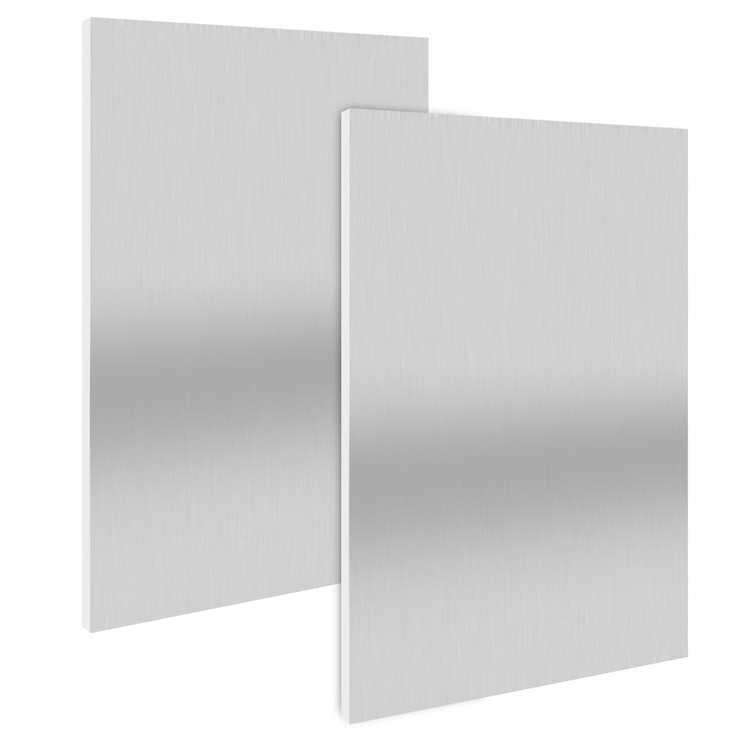 2 Pack 12 x 6 Inch 1/4 Inch Thick, 6061 T6 Aluminium Metal Sheet, Aluminum Sh…