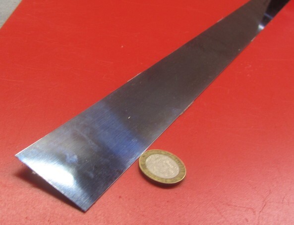 1095 Hard Blue Tempered Spring Steel Shim .062″ Thick x 1.50″ Width x 300″ Long
