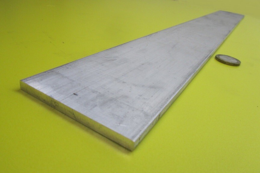 6061 T6511 Aluminum Bar, 3/16″ (.187″) Thick x 2 1/2″ Wide x 24″ Length