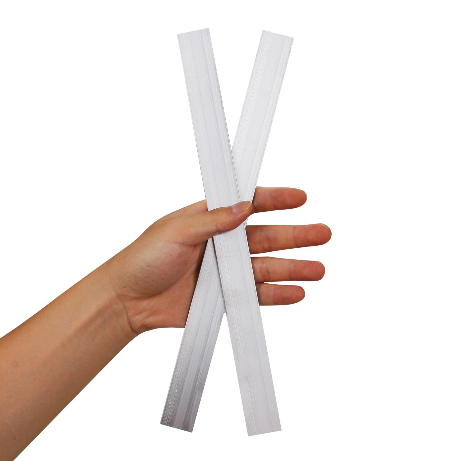 2 Pieces Square Aluminum Bar 0.12″ Thickness X 0.98″ Width X 12″ Length Squar…