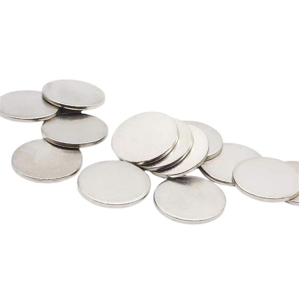 Non-Magnetized 0.98 Inch Iron Nickeling Steel Disc, Magnet-Attractable Blank …